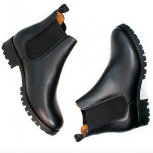 Wills Vegan Shoes Luxe Deep Tread Chelsea Boots, 7